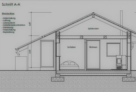 Planung eines Carports.