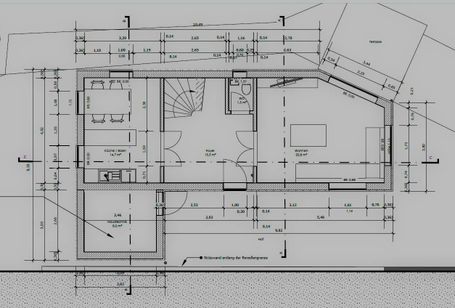 Planung eines Carports.