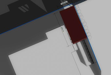 Planung eines Carports.